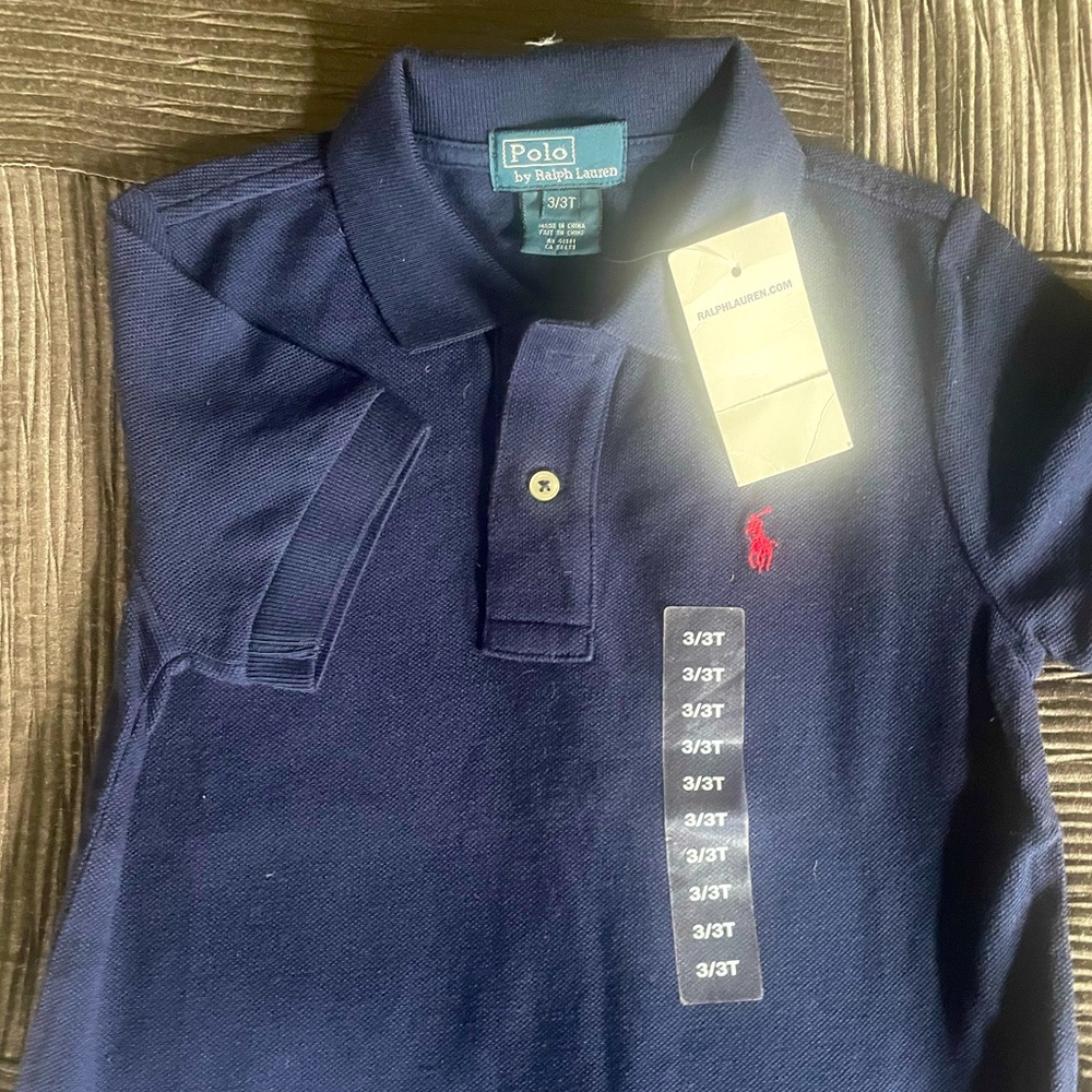 Navy blue polo